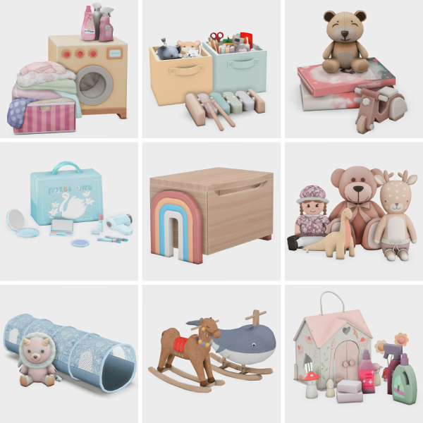 Maxis Match ultimate playroom part 2 by simsfinds - The Sims 4 Custom Content