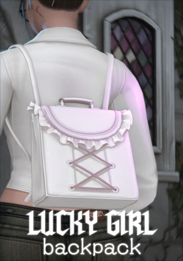 Maxis Match [kureha] RuffleBag by simsfinds - The Sims 4 Custom Content