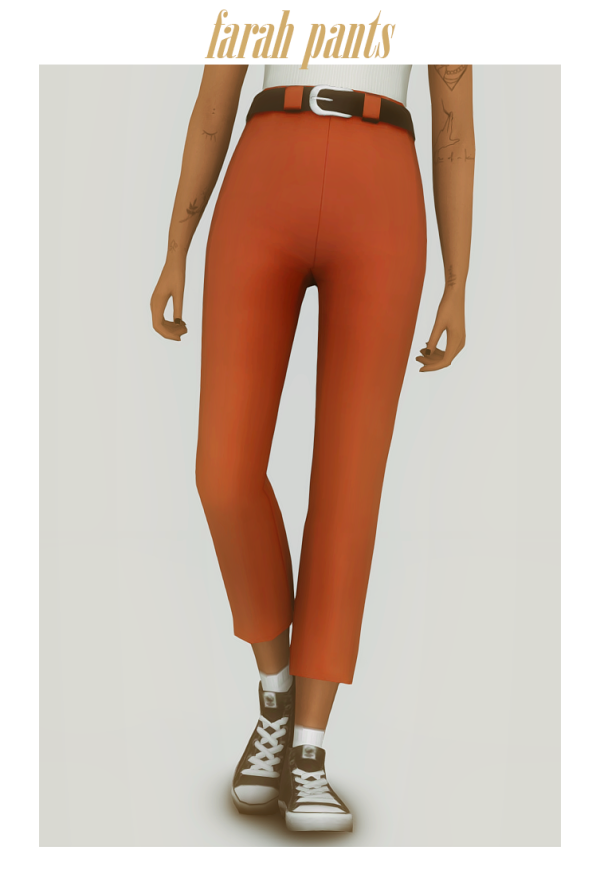 Maxis Match farah pants by simsfinds - The Sims 4 Custom Content