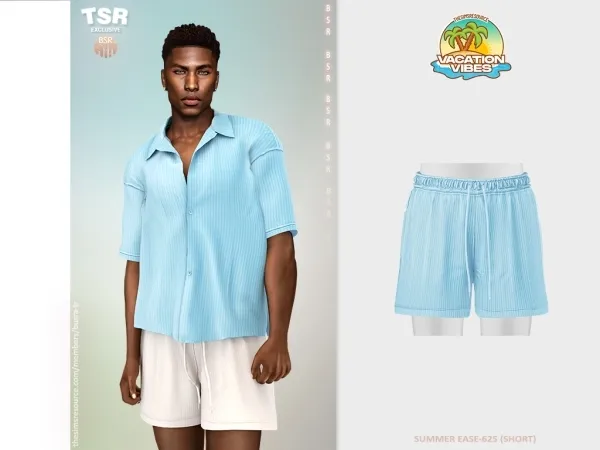 Mix SUMMER EASE 625 (SHORT) BD1589 by busratr - The Sims 4 Custom Content