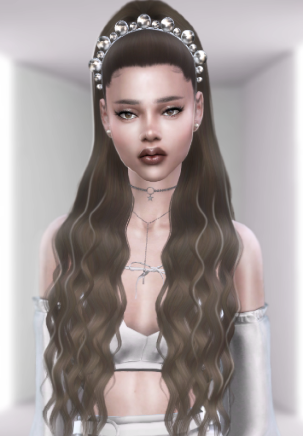 Alpha Lolla Headband by simsfinds - The Sims 4 Custom Content