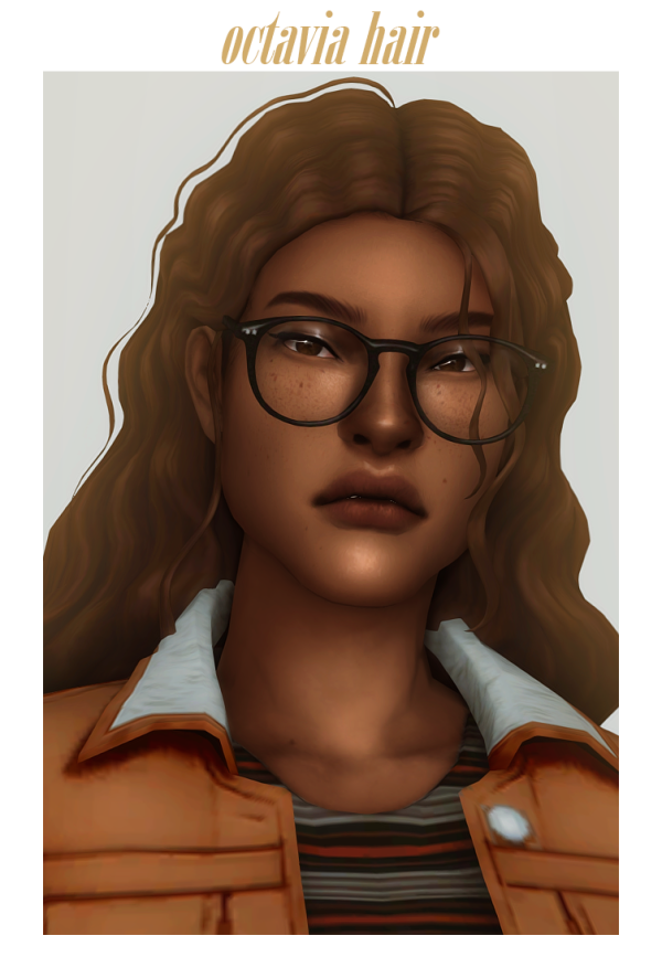 Maxis Match octavia hair by simsfinds - The Sims 4 Custom Content