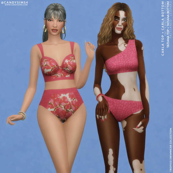 Maxis Match TROPICO SWIMWEAR COLLECTION PART 55 by simsfinds - The Sims 4 Custom Content