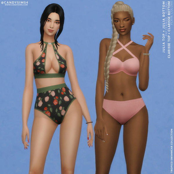 Maxis Match TROPICO SWIMWEAR COLLECTION PART 55 by simsfinds - The Sims 4 Custom Content