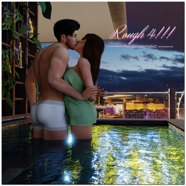 Maxis Match Rough 4 by pandorassims4cc - The Sims 4 Custom Content