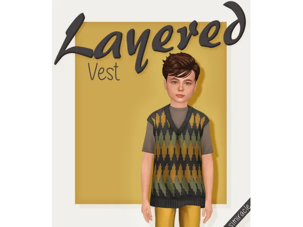Layered Vest - Kids Version ♥ by simiracle