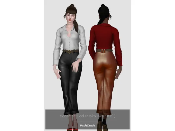 Alpha Elegant Set - The Sims 4 Custom Content
