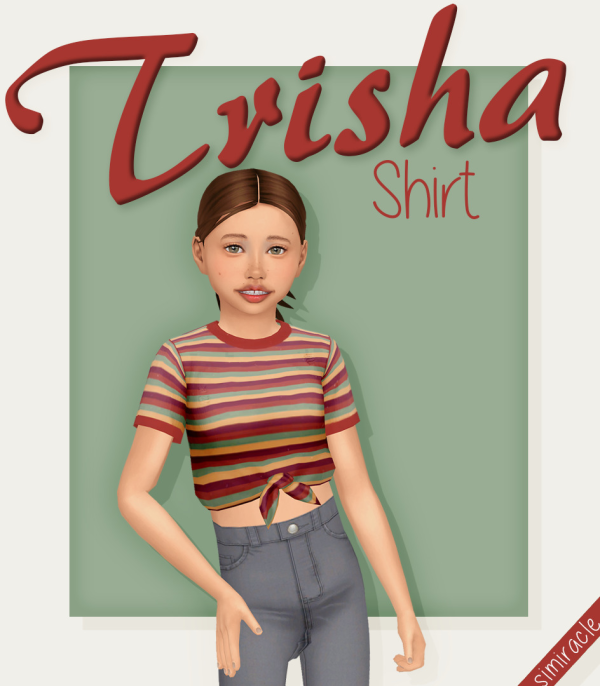 Maxis Match Clumsyalien Trisha Kids Version by simsfinds - The Sims 4 Custom Content
