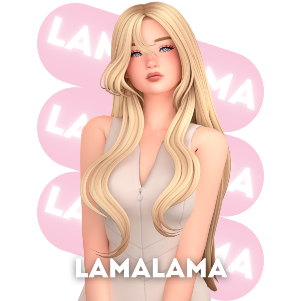 Maxis Match Hair Fleur by simsfinds - The Sims 4 Custom Content