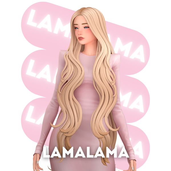 Maxis Match Hair Everleigh by simsfinds - The Sims 4 Custom Content