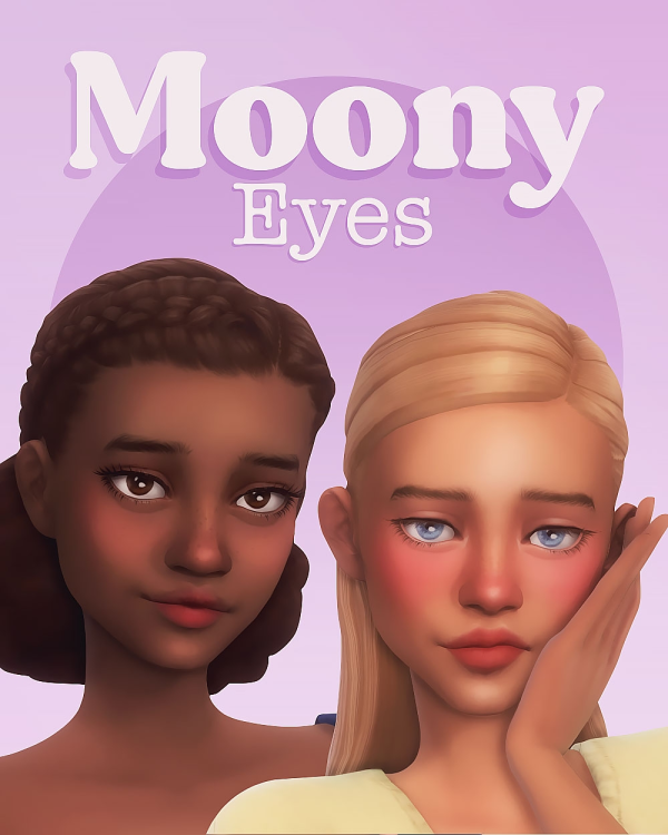 Maxis Match Moony Eyes by simsfinds - The Sims 4 Custom Content