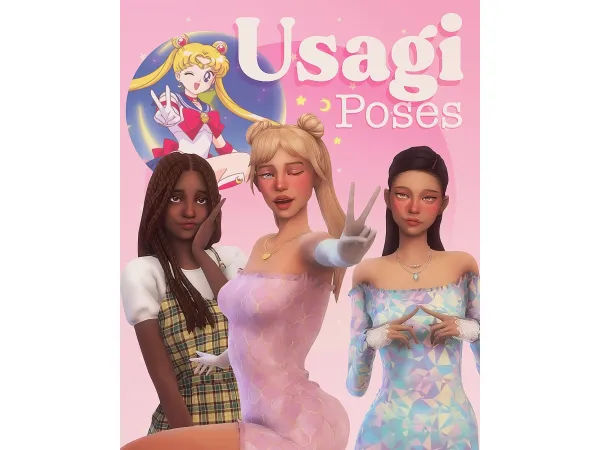 Usagi Poses by Miiko