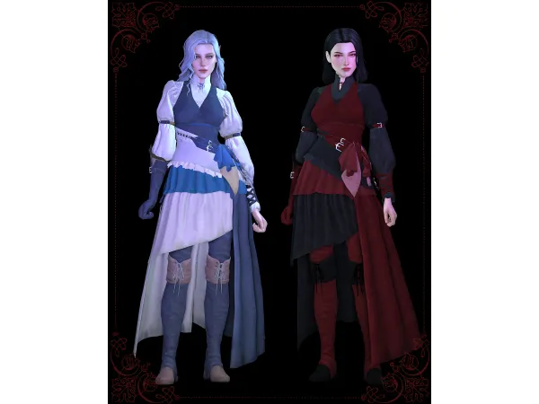 Maxis Match Jill Warwick by moriel - The Sims 4 Custom Content