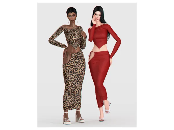 Alpha Maliah Set by backtrackcc - The Sims 4 Custom Content