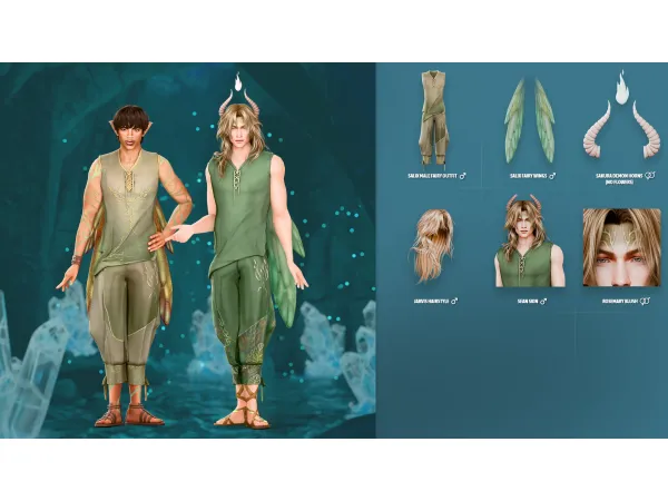 Alpha ELDAR SET by modcollective - The Sims 4 Custom Content