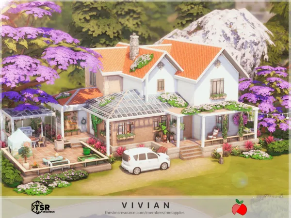 Mix Vivian no by melanieapples - The Sims 4 Custom Content