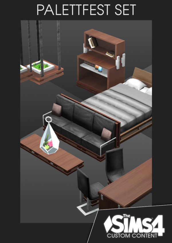 Maxis Match The Palettfest kit by simsfinds - The Sims 4 Custom Content