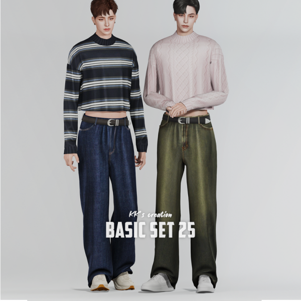 Alpha [KK] Basic set 25 by simsfinds - The Sims 4 Custom Content