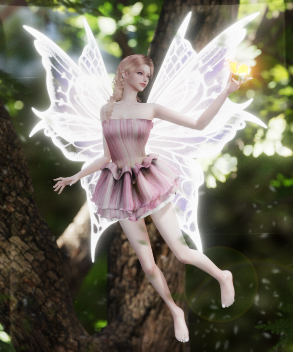 Alpha Fairy Set by simsfinds - The Sims 4 Custom Content