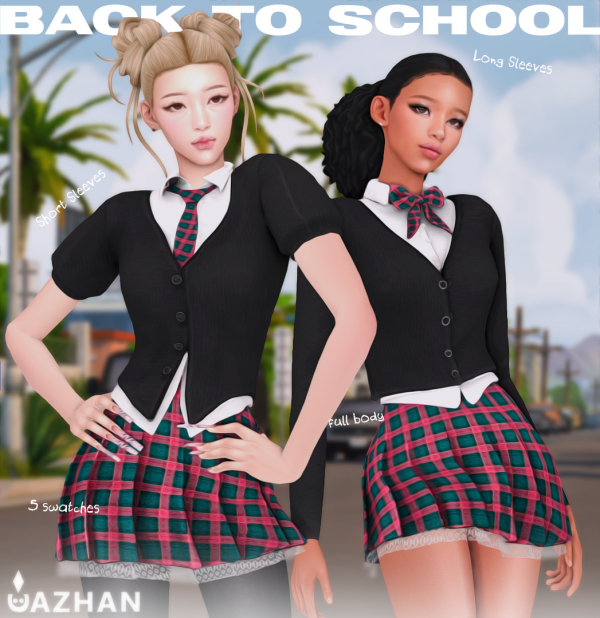 Alpha [BACK TO SCHOOL] by simsfinds - The Sims 4 Custom Content
