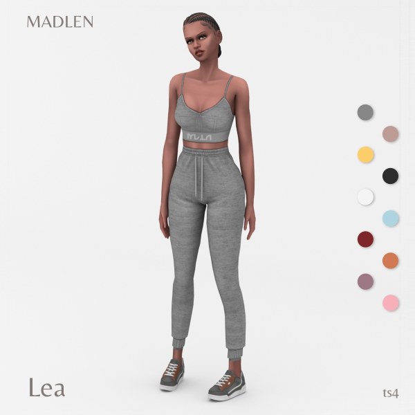 Maxis Match Lea Outfit by madlensims - The Sims 4 Custom Content