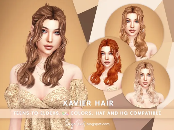 Xavier Hair With Bangs