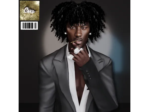 AJ Hair by cecesimsxo