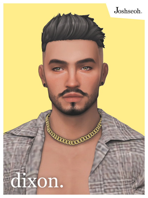 Maxis Match Dixon Hair by simsfinds - The Sims 4 Custom Content