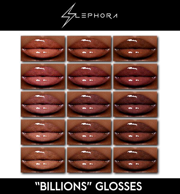Alpha BILLIONS GLOSSES by simsfinds - The Sims 4 Custom Content