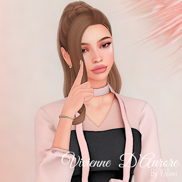 Alpha Vivianne Elegance Redefined by yolimi - The Sims 4 custom content
