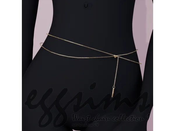 [EGGSIMS] waist chain 04