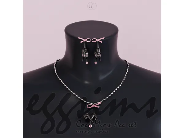 Alpha Coco Meow Acc set by eggu_sims - The Sims 4 Custom Content