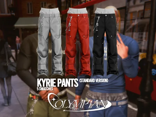 Alpha Olympian Kyrie Pants (Standard Version) - The Sims 4 Custom Content