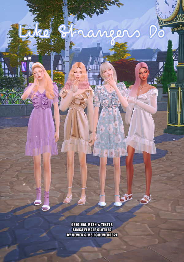 Alpha Like strangers Do by simsfinds - The Sims 4 Custom Content