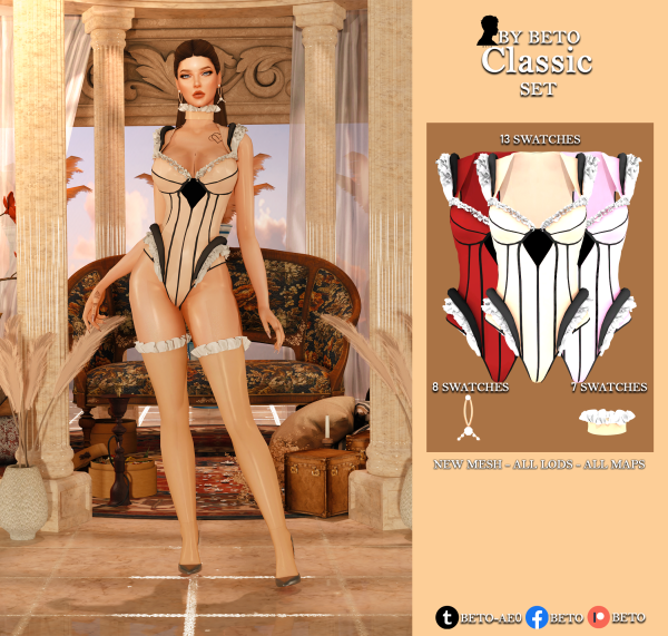 Alpha Classic SET by simsfinds - The Sims 4 Custom Content