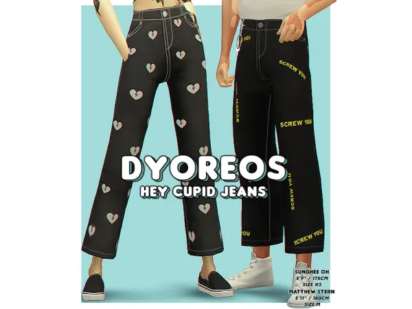 [DYOREOS] HEY CUPID JEANS