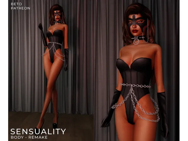 Alpha Sensuality (Body) by Beto - The Sims 4 Custom Content