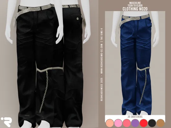 Alpha AM CLOTHING N020 - The Sims 4 Custom Content