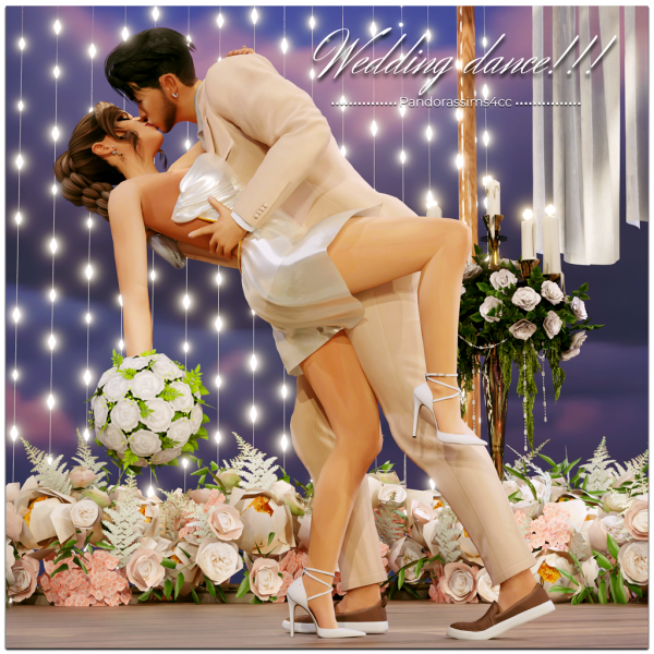 Maxis Match Wedding dance by pandorassims4cc - The Sims 4 Custom Content
