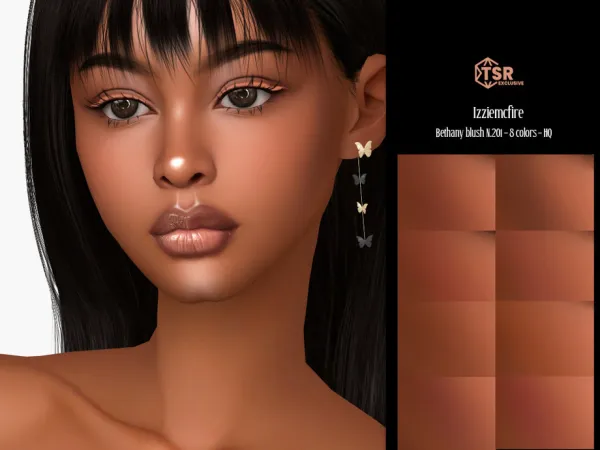 Mix IMF Bethany Blush N201 by IzzieMcFire - The Sims 4 Custom Content