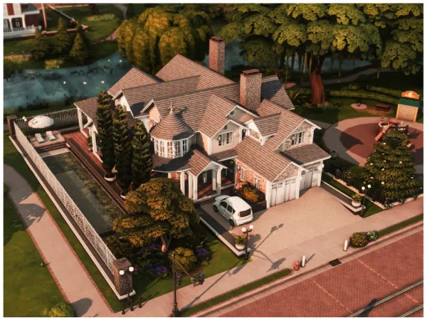 Mix MM Family House 32 by thesimsresource - The Sims 4 Custom Content