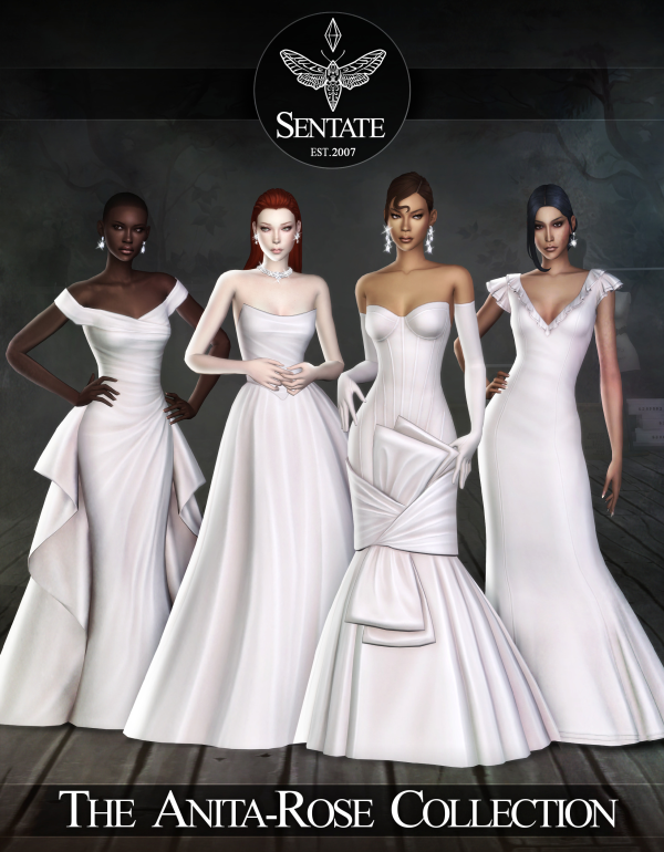 Maxis Match SENTATE The Anita Rose Collection by simsfinds - The Sims 4 Custom Content
