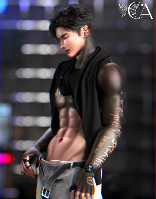 Mix [CA22] Good Boy Posepack by chicaura - The Sims 4 Custom Content