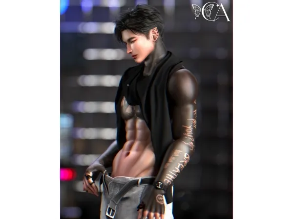 Mix [CA22] Good Boy Posepack - The Sims 4 Custom Content