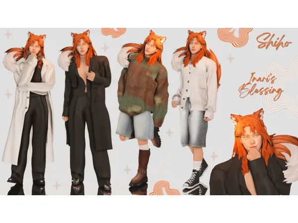 Maxis Match INARIu2019S BLESSING SHIHOu2019S LOOKBOOK by luckymikaela - The Sims 4 Custom Content