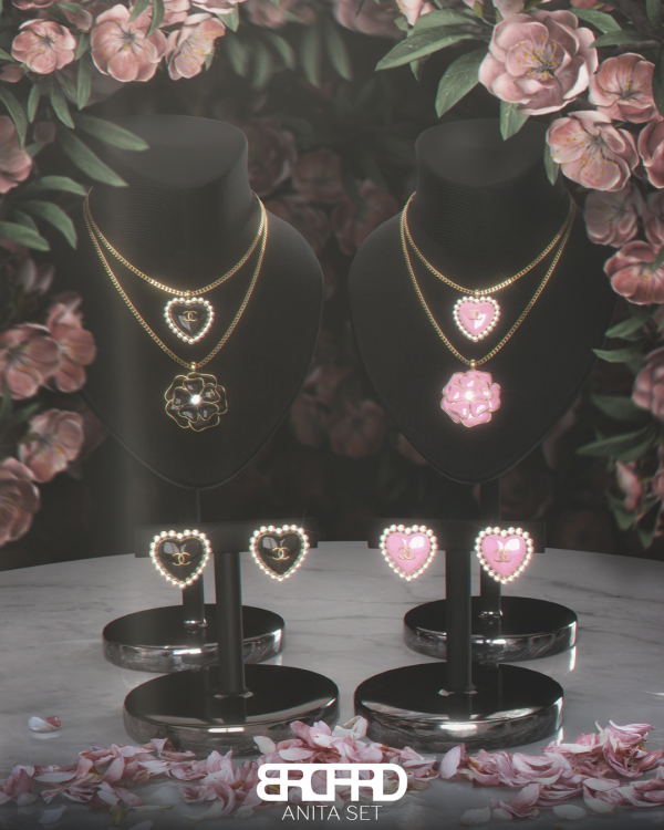 Alpha ANITA SET by simsfinds - The Sims 4 Custom Content