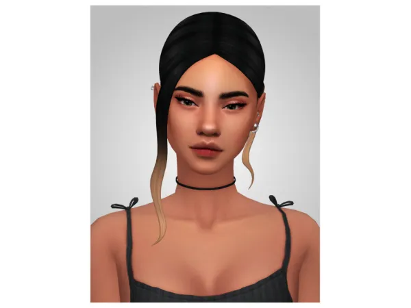 Maxis Match Nadya hair the simmer by aladdin - The Sims 4 Custom Content