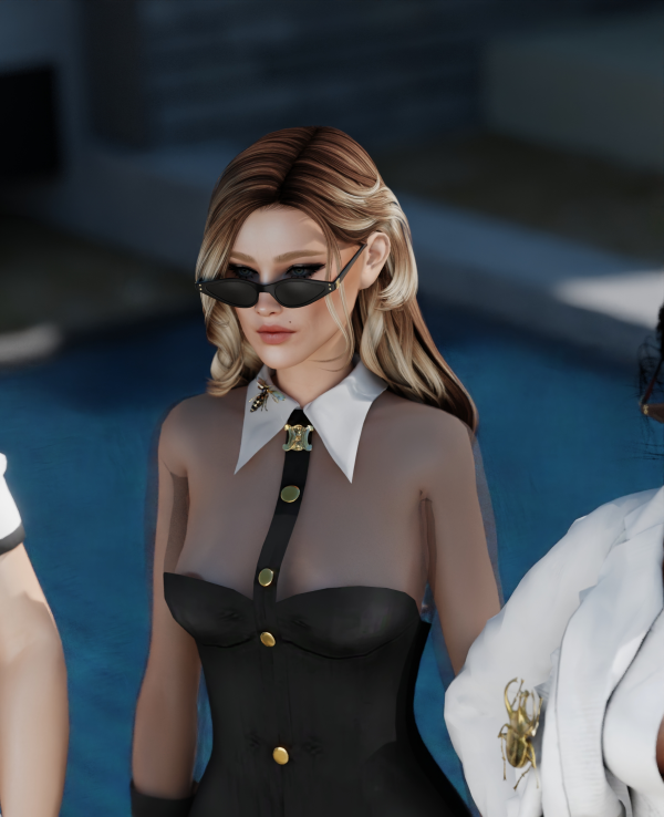 Alpha CELINE SET GLASSES by simsfinds - The Sims 4 Custom Content