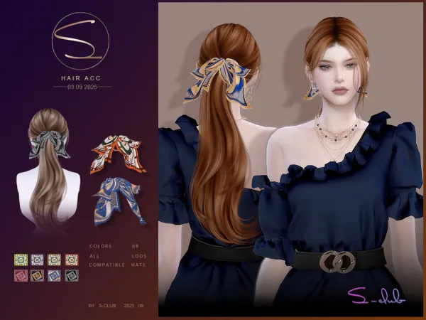 Alpha S Club_030925_HairACC Club by thesimsresource - The Sims 4 Custom Content