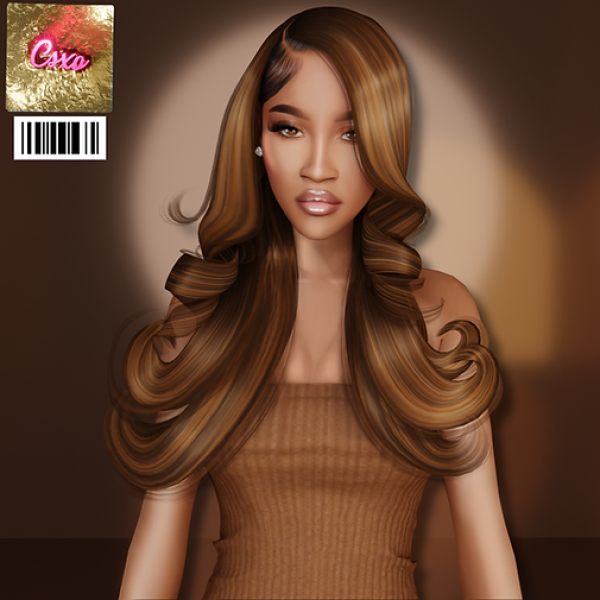 Alpha Leah Hair by simsfinds - The Sims 4 Custom Content